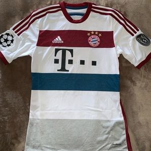 Bayern Munich Champions League Lewandowski Jersey